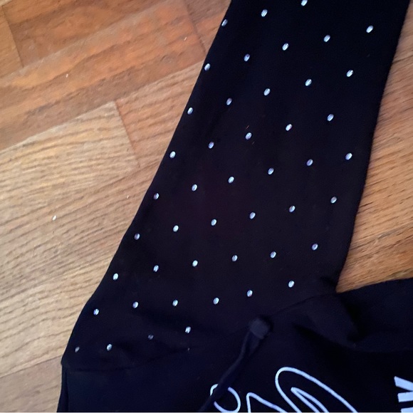 HTF Pink by V.S. Black w/Rhinestones Miami in white l stunning hoodie w/zip - Picture 2 of 6